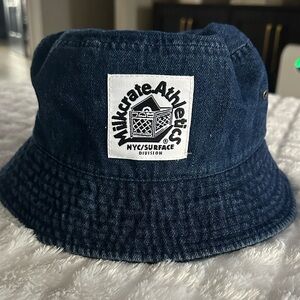 Milkcrate Athletics NYC Surface Division Bucket Hat Gorpcore made in USA
